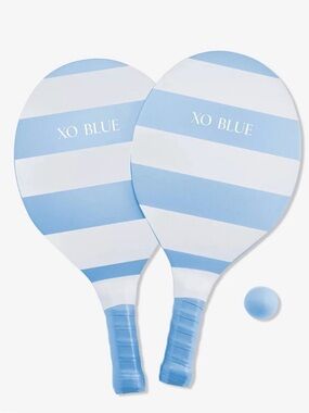Khloe Kardashian XO Blue Paddle Ball Set- Brand New!
